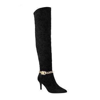 Juicy By Juicy Couture Womens Tania Stiletto Heel Dress Boots