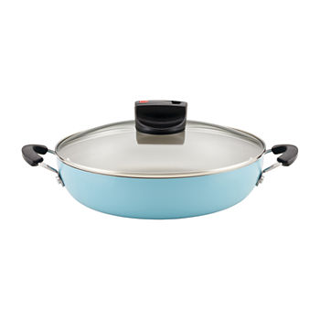 Farberware Smart Control With Lid 2-pc. Aluminum Dishwasher Safe Non-Stick Frying Pan