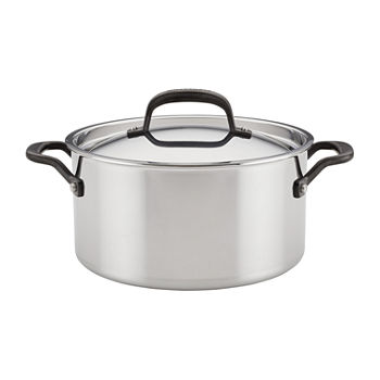 Kitchen Aid Stainless 6-qt. Covered Stockpot