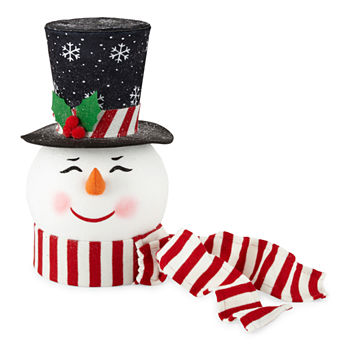 North Pole Trading Co. Snowman Christmas Tree Topper