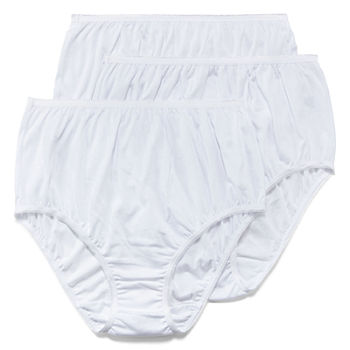 Underscore Cotton 3 Pack Knit High Cut Panty
