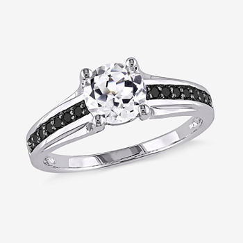 Midnight Black Diamond 1/6 CT. T.W. Color-Enhanced Engagement Ring