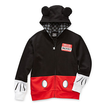 Disney Collection Little & Big Boys Mickey Mouse Hoodie