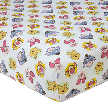 Disney Peeking Pooh Crib Sheet Crib Sheet