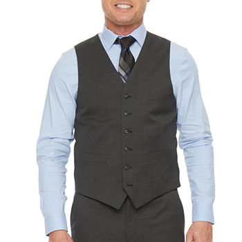 Stafford Coolmax All Season Ecomade Mens Classic Fit Suit Vest - Big and Tall