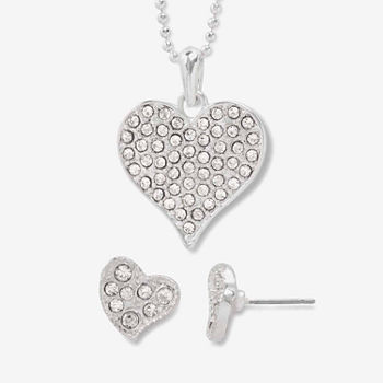 Mixit Hypoallergenic 2-pc. Heart Necklace Set