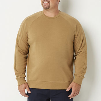 Shaquille O'Neal XLG Big and Tall Mens Crew Neck Long Sleeve Sweatshirt