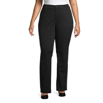 Plus Size Twill Pants for Women - JCPenney