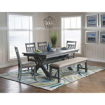 Haverford Collection 6-pc. Rectangular Dining Set