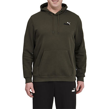 Puma Essentials Big and Tall Mens Long Sleeve Embroidered Hoodie
