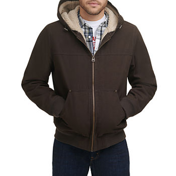 Levi's Mens Hooded Midweight Bomber Jacket