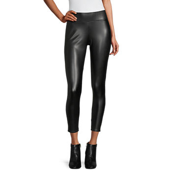 Mixit Faux Leather Womens Full Length Leggings