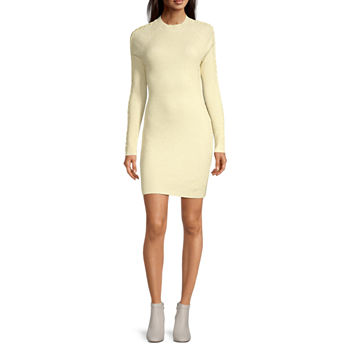 by&by Juniors Long Sleeve Sweater Dress