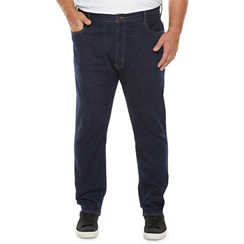 The Foundry Big and Tall Supply Co. Mens Stretch Tapered Fit Jean