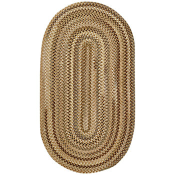 Capel Manchester Reversible Braided Oval Rug