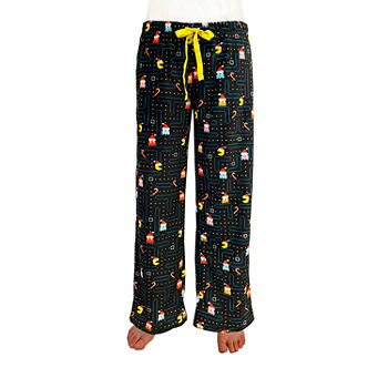 Womens Plus Pajama Pants Pacman