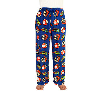 Nintendo Mens Super Mario Pajama Pants