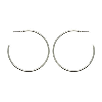 Bold Elements 1 Pair Hoop Earrings