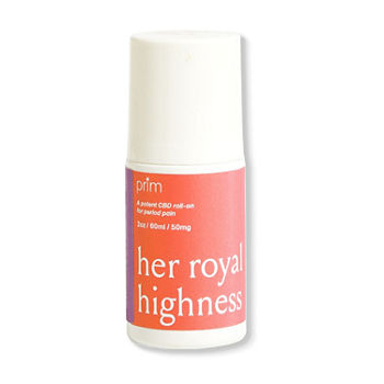 Prim Botanicals Her Royal Highness Cbd Roll On For Period Pain