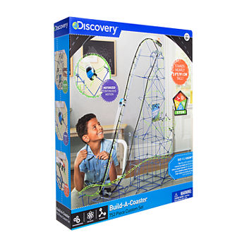 Discovery Mindblown Kids Toy 753pc Roller Coaster Building Set