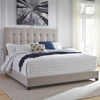 Signature Design by Ashley® Dolante Collection Tufted Bed
