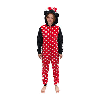 Disney Women Minnie Mouse Long Sleeve One Piece Pajama