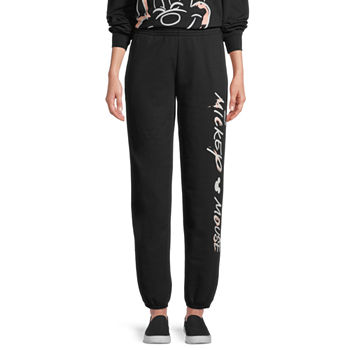Juniors Mickey Mouse Womens Jogger Pant