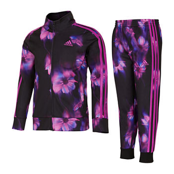 adidas Toddler Girls 2-pc. Floral Track Suit