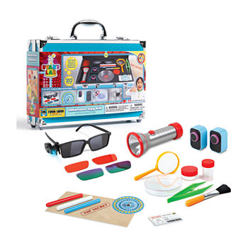 Ryan's World Toy Ultimate Spy Kit Briefcase with Flashlight Spy Glasses Secret Service Gear