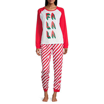Hope & Wonder Fa La La Christmas Womens Pant Pajama Set