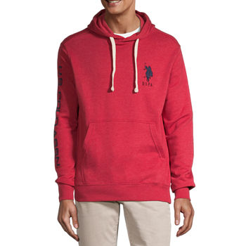 U.S. Polo Assn. Mens Long Sleeve Embroidered Hoodie