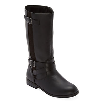 Thereabouts Little & Big  Girls Remi Riding Boots Block Heel