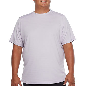 Msx By Michael Strahan Big and Tall Mens Crew Neck Short Sleeve T-Shirt