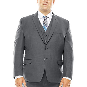 Collection by Michael Strahan Gray Weave Suit Jacket - Big & Tall
