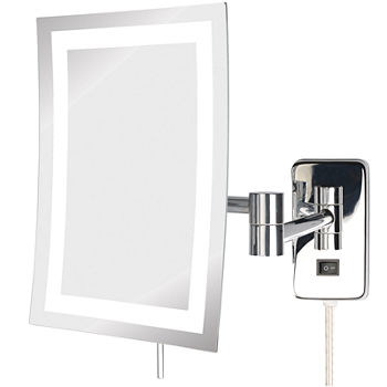 Jerdon Style LED-Lighted Rectangular Wall Mirror