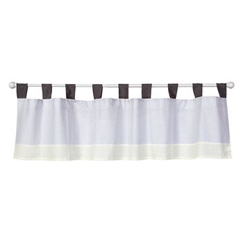 Trend Lab Farm Stack Tab Top Tailored Valance