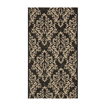 Safavieh Courtyard Collection Domhnall Floral Indoor/Outdoor Area Rug
