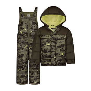 Carter's Baby Boys Water Resistant Heavyweight Animal Snow Suit