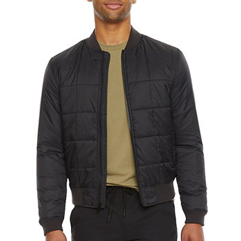 Stylus Mens Big and Tall Water Resistant Midweight Bomber Jacket