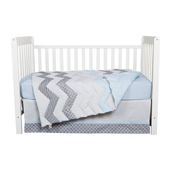 Trend Lab® 3-pc. Blue Taffy Crib Bedding Set