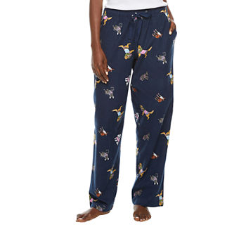 Sleep Chic Womens Tall Flannel Pajama Pants