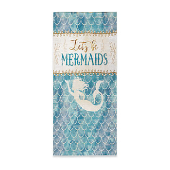 Laural Home Let'S Be Mermaids Beach Towel