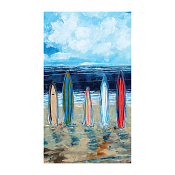 Laural Home Surfboards Beach Towel