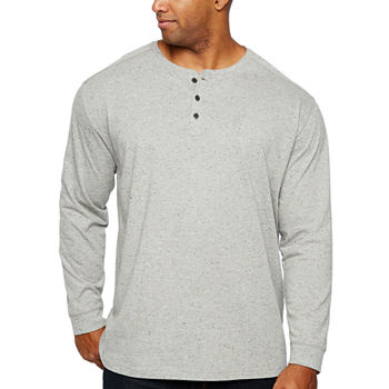Big Tall Size Henley Shirts for Men - JCPenney