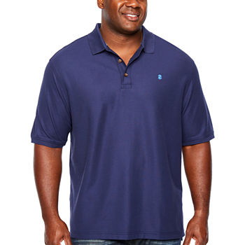 IZOD Mens Short Sleeve Polo Shirt Big and Tall