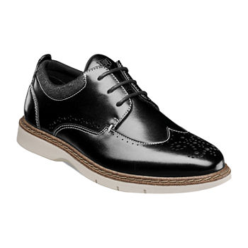 Stacy Adams Boys Synergy Oxford Shoes Wing Tip