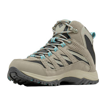 Columbia Sportswear Co. Womens Crestwood Waterproof Flat Heel Hiking Boots