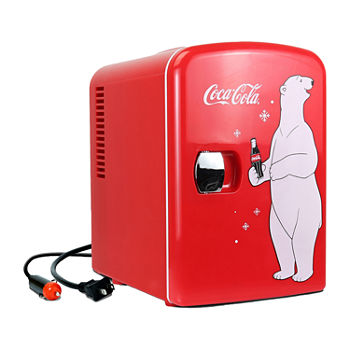 Coca-Cola 4L Portable Cooler/Warmer 12V AC/DC Mini Fridge Polar Bear