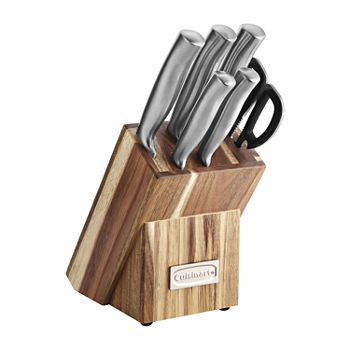 Cuisinart Stainless Steel 7-pc. Knife Block Set