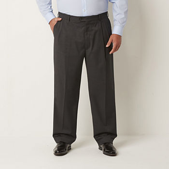 Stafford Coolmax All Season Ecomade Mens Classic Fit Suit Pants - Big and Tall
